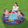 Bestway Piscina gonfiabile bambini Spiderman tonda 122x30 cm Marvel...