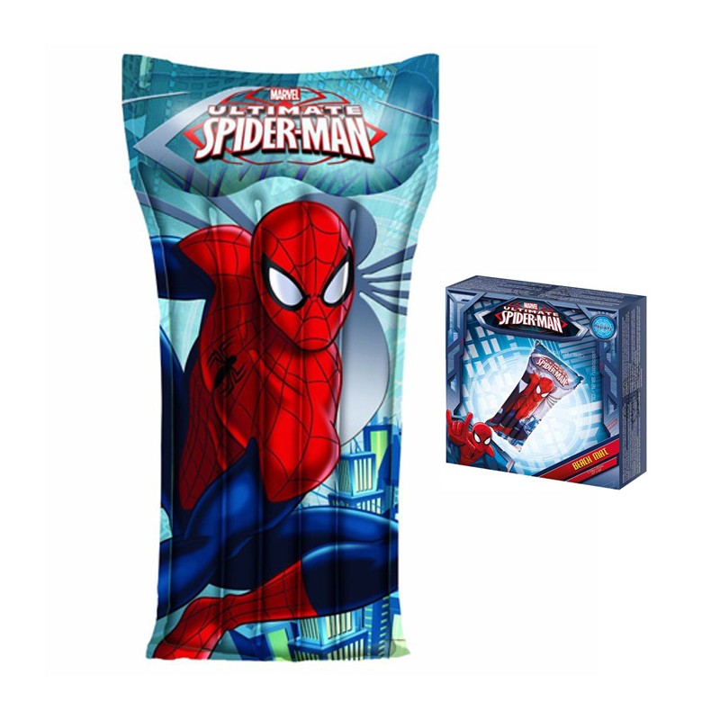 Materassino Spiderman 119x61cm BESTWAY 98005 gioco gonfiabile mare piscina