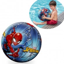 Palla Pallone Gonfiabile Spider-Man 51cm Bambini Mare Piscina Estate Giardino