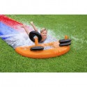Acqua Scivolo Ferroviario Bambini 488cm Gioco anelli Esterno Giardino Bestway