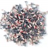 Hongu 200 pezzi 7.3 mm Chiodi in Acciaio Manuali per pistola Sparac...