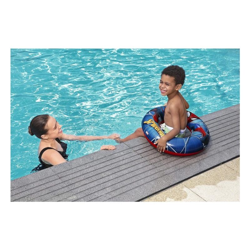 Bestway Ciambella Salvagente Braccioli Gonfiabile Spiderman Bambini...