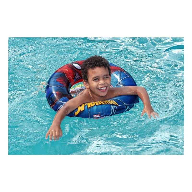 Bestway Ciambella Salvagente Braccioli Gonfiabile Spiderman Bambini...