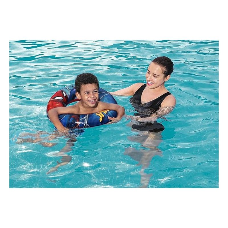 Bestway Ciambella Salvagente Braccioli Gonfiabile Spiderman Bambini...