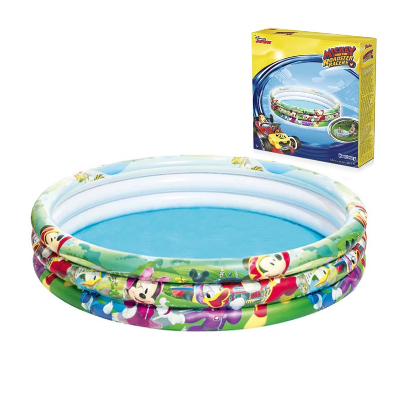 Piscina Rotonda Gonfiabile Fuoriterra per bambini 122x25 cm Bestway Mickey Mouse