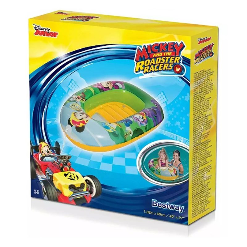 Bestway Canotto gonfiabile per bambini Disney Mickey Mouse topolino...