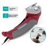 Generico Taglierino Elettrico Cordless Pannolenci Giardinaggio Stof...