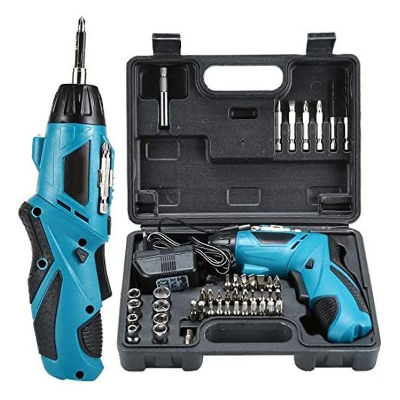 Avvitatore Elettrico Cacciavite a Batteria Mini Trapano Giravite Ri...