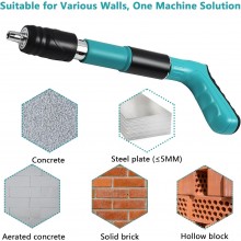 Strumento per rivetti chiodi strumento fissaggio a parete pistola sparachiodi