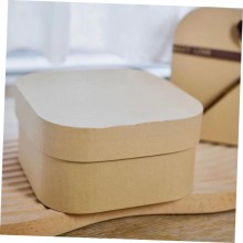 Set 12 Pezzi Scatole Box Regali portaconfetti quadrata bomboniere legno scatolina