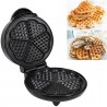 Eat Good Piastra per waffle cialde dolci antiaderente elettrica 700...