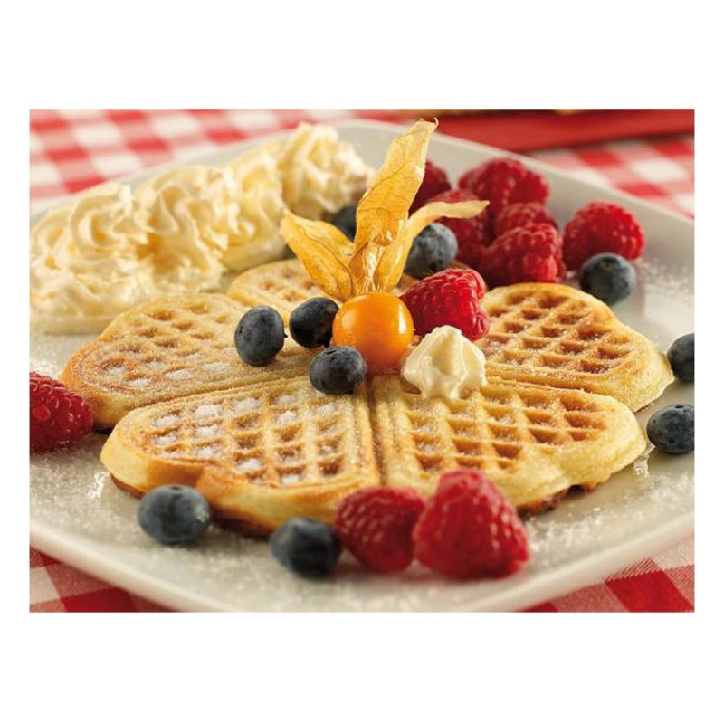 Eat Good Piastra per waffle cialde dolci antiaderente elettrica 700...
