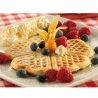 Eat Good Piastra per waffle cialde dolci antiaderente elettrica 700...