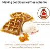 Eat Good Piastra per waffle cialde dolci antiaderente elettrica 700...