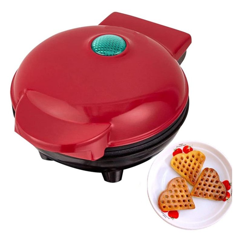 Eat Good Piastra per waffle cialde dolci antiaderente elettrica 700...