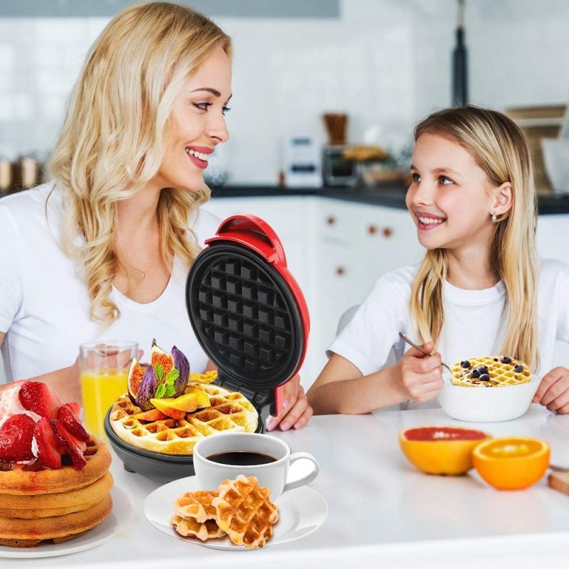 Eat Good Piastra per waffle cialde dolci antiaderente elettrica 350...