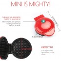 Piastra per waffle cialde dolci antiaderente elettrica 350W mini waffle maker