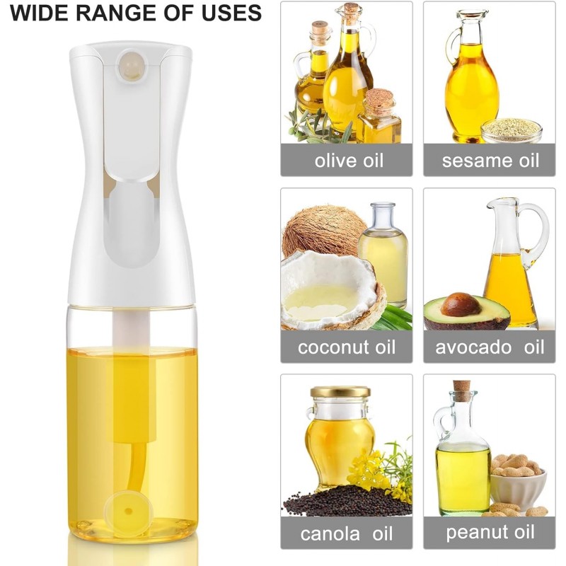 Olio Nebulizzatore Spruzzatore olio d'oliva aceto Bottiglia spray 2...