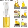 Olio Nebulizzatore Spruzzatore olio d'oliva aceto Bottiglia spray 2...