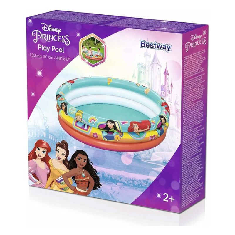 Bestway Piscina Gonfiabile 3 Anelli Disney Principesse Bambini per ...