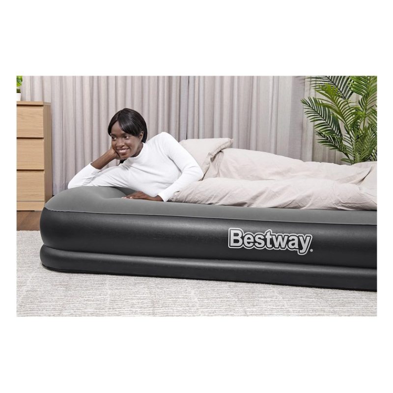 Bestway Materasso Gonfiabile 203x151x36 Cm letto con pompa elettric...