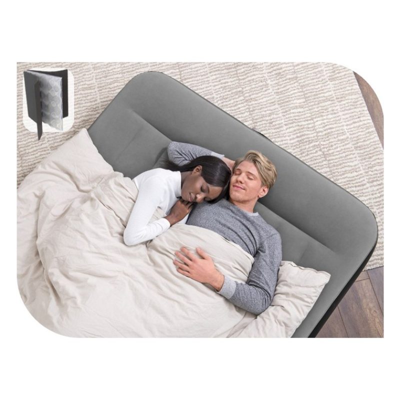 Bestway Materasso Gonfiabile 203x151x36 Cm letto con pompa elettric...