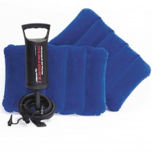 Intex 64765 Materasso Classic Matrimoniale Gonfiabile 152x203x25cm Pompa Cuscini