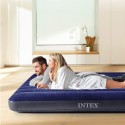 Intex 64765 Materasso Classic Matrimoniale Gonfiabile 152x203x25cm Pompa Cuscini