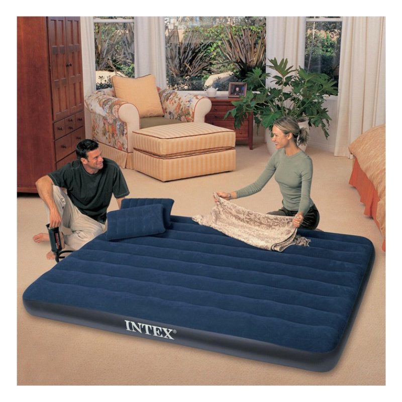 Intex Intex 64765 Materasso Classic Matrimoniale Gonfiabile 152x203...