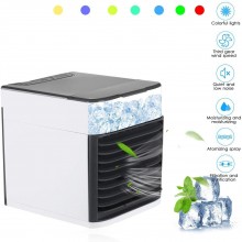 Enrico coveri Mini Condizionatore Portatile 3 in 1 con Luce a LED air cooler