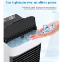 Enrico coveri Mini Condizionatore Portatile 3 in 1 con Luce a LED air cooler