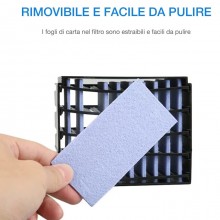 Enrico coveri Mini Condizionatore Portatile 3 in 1 con Luce a LED air cooler