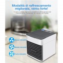Enrico coveri Mini Condizionatore Portatile 3 in 1 con Luce a LED air cooler