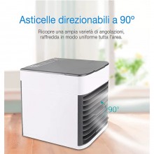 Enrico coveri Mini Condizionatore Portatile 3 in 1 con Luce a LED air cooler