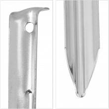 Picchetto a V 23 cm per Tenda in robusto metallo campeggio picchetti 24 PEZZI