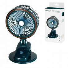 Mini Ventilatore Da Tavolo Ricaricabile USB da viaggio ufficio auto casa 30x18cm