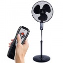 Ventilatore A Piantana Con Telecomando 50W 3 Velocità timer 50x128cm oscillante
