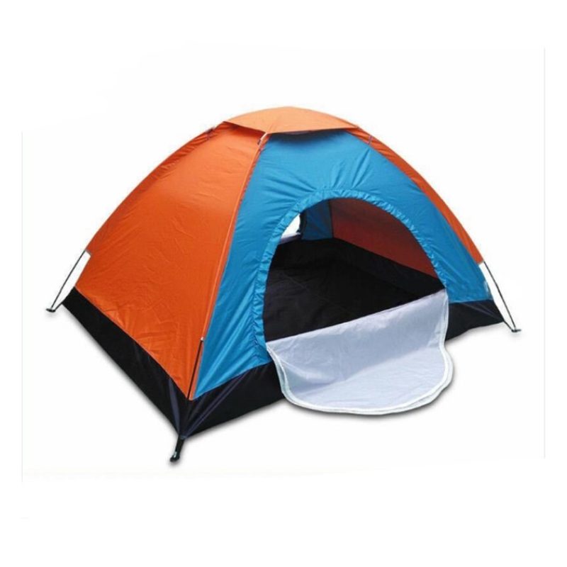Generico Tenda da Campeggio 200x200x135 cm 4 posti persone Porta a ...