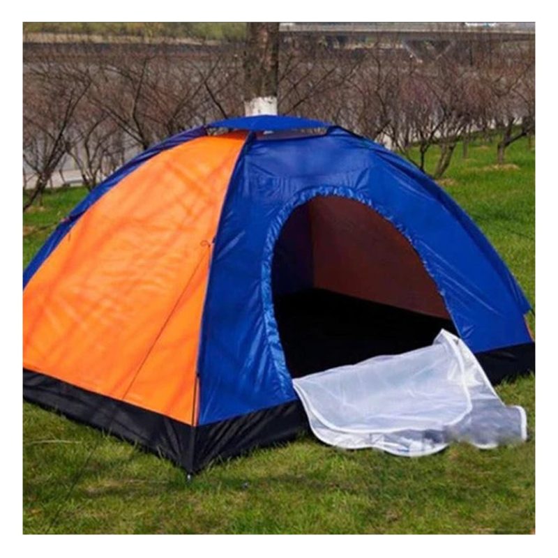 Generico Tenda da Campeggio 200x150x110 cm 3 posti persone porta a ...