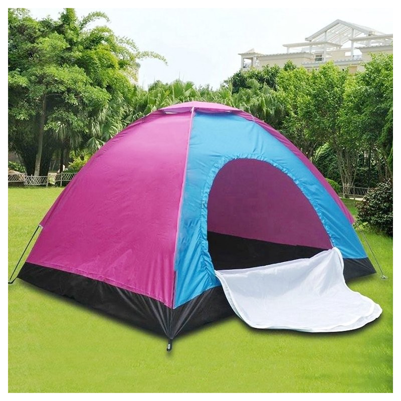 Generico Tenda da Campeggio 200x150x110 cm 3 posti persone porta a ...