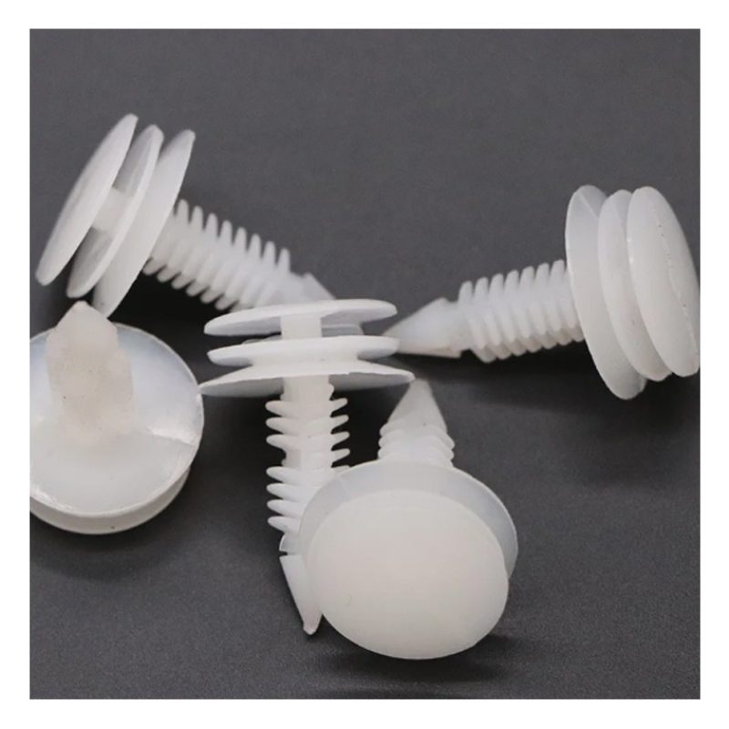 Hongu 240 pezzi Rivetto Clip in plastica Rivetti di Fissaggio bianc...