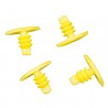 Hongu 240 pz Rivetto Clip in plastica Rivetti di Fissaggio giallo a...