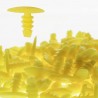 Hongu 240 pz Rivetto Clip in plastica Rivetti di Fissaggio giallo a...