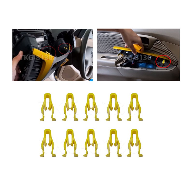 Hongu 240 PZ Rivetto Clip di Fissaggio cruscotti interno auto in pl...