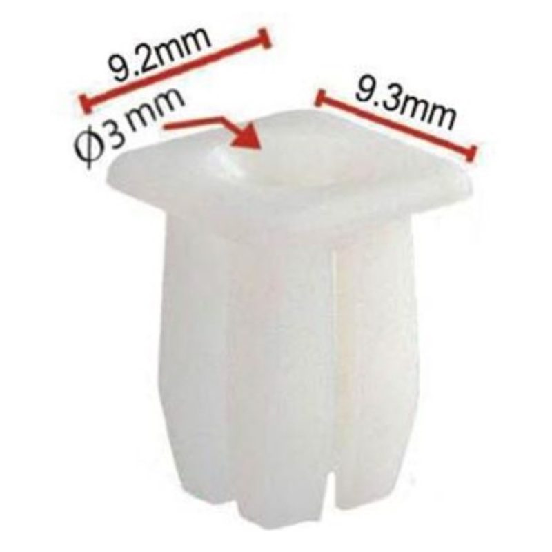 Hongu 240 PZ Rivetti Clip di Fissaggio multiuso per auto in plastic...