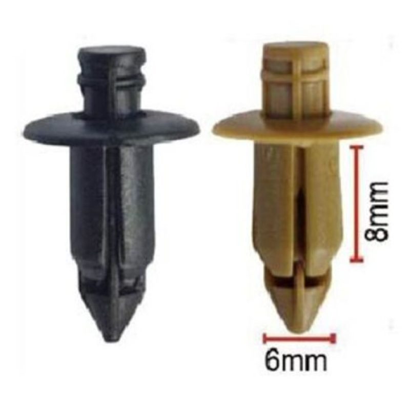 Hongu 240 PZ Rivetti Clip di Fissaggio multiuso per auto moto in pl...