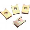 Hongu 240 Pezzi Dadi a U Clip Di Fissaggio per Auto Carrozzeria in ...