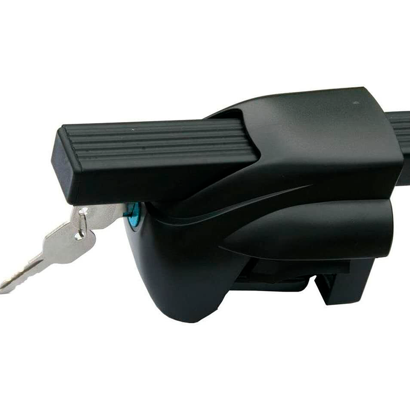 Generico Barre portapacchi portatutto universali auto con chiave se...