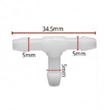 120 Raccordi T liquido tergicristalli lavavetri parabrezza auto connettore 3 vie