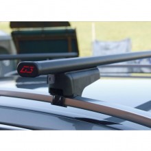 Barre portapacchi portatutto universali auto con serratura antifurto 110cm G3